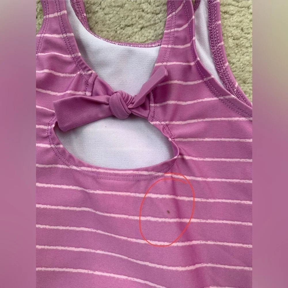 Cat & Jack Size 18 Months Purple Mermaid One Piece Swimsuit